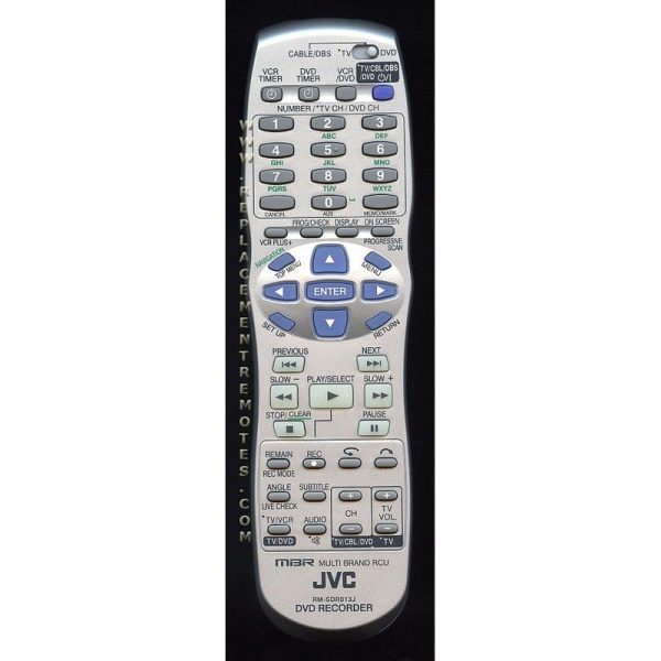 JVC RMSDR013J DVD Remote Control