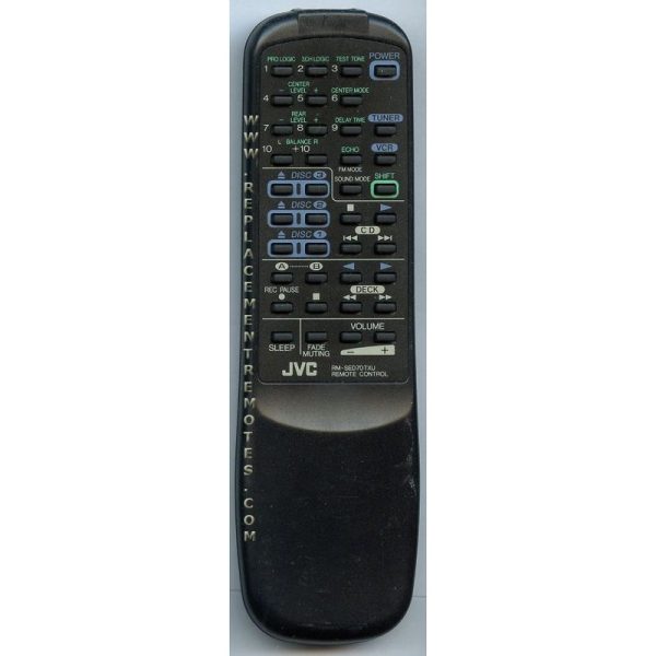 JVC RMSED70TXU Receiver Remote Control