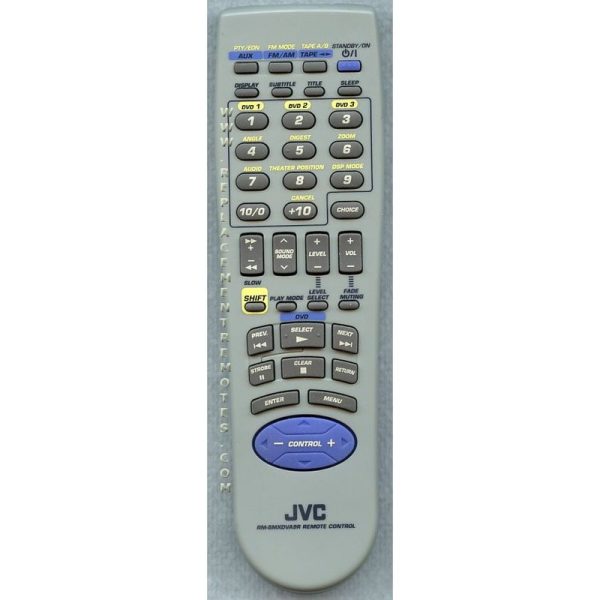 JVC RMSMXDVA9R DVD Remote Control