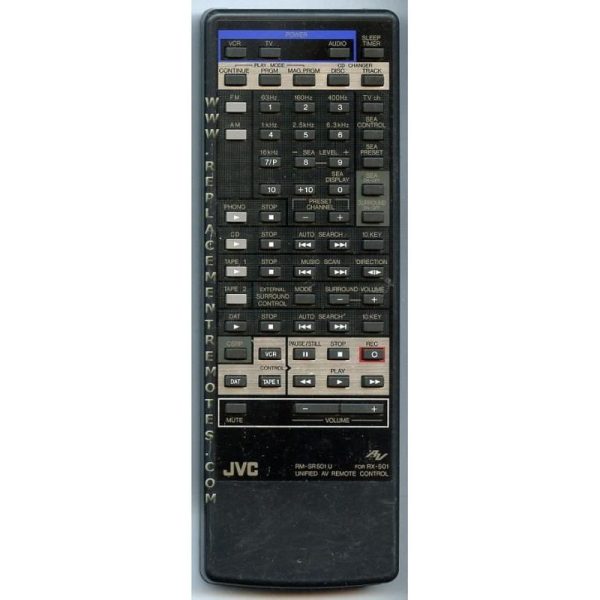 JVC RMSR501U Receiver Remote Control