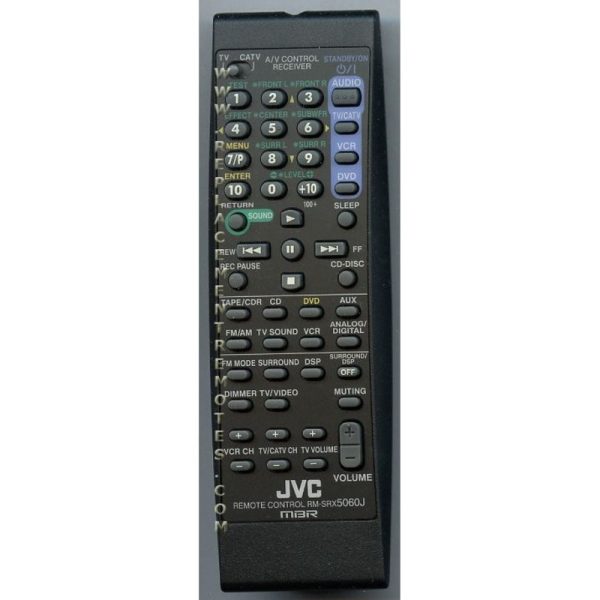 JVC RMSRX5060J Receiver Remote Control