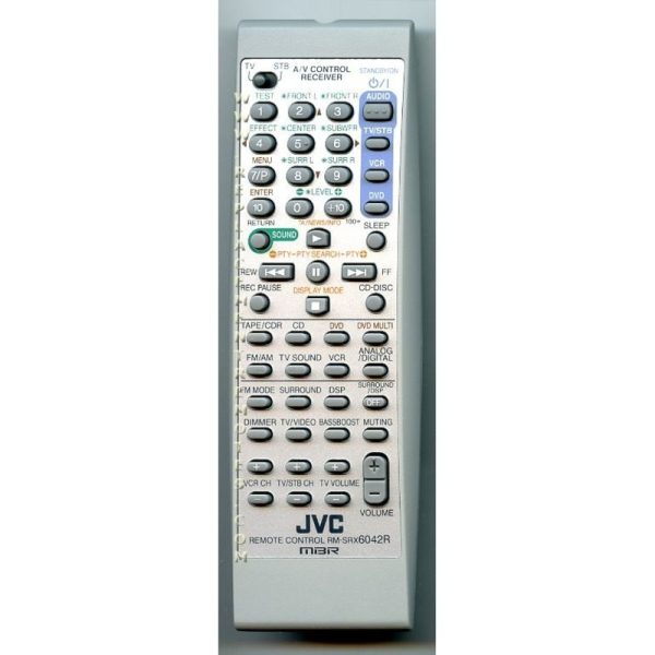 JVC RMSRX6042R Receiver Remote Control