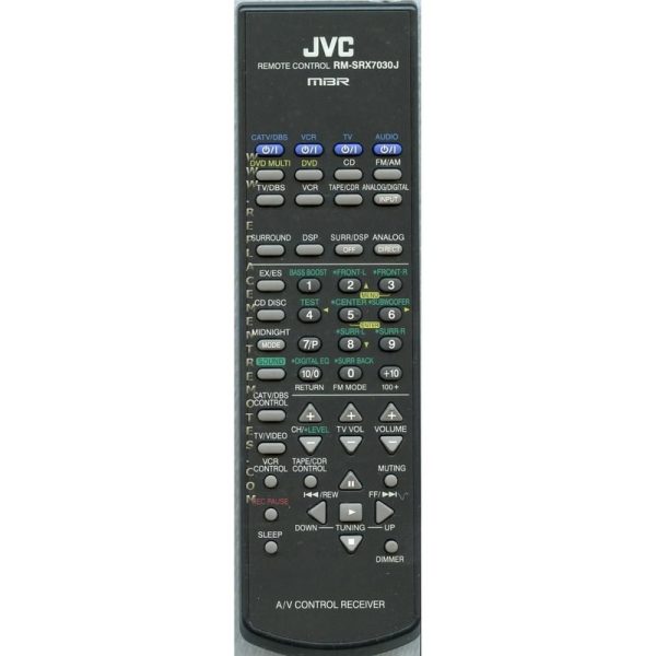 JVC RMSRX7030J Receiver Remote Control