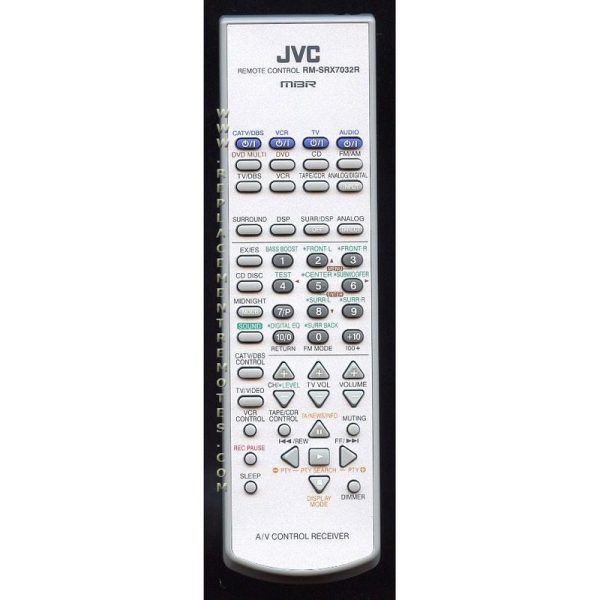 JVC RMSRX7032R Receiver Remote Control