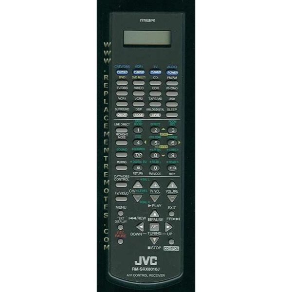 JVC RMSRX8010J Receiver Remote Control