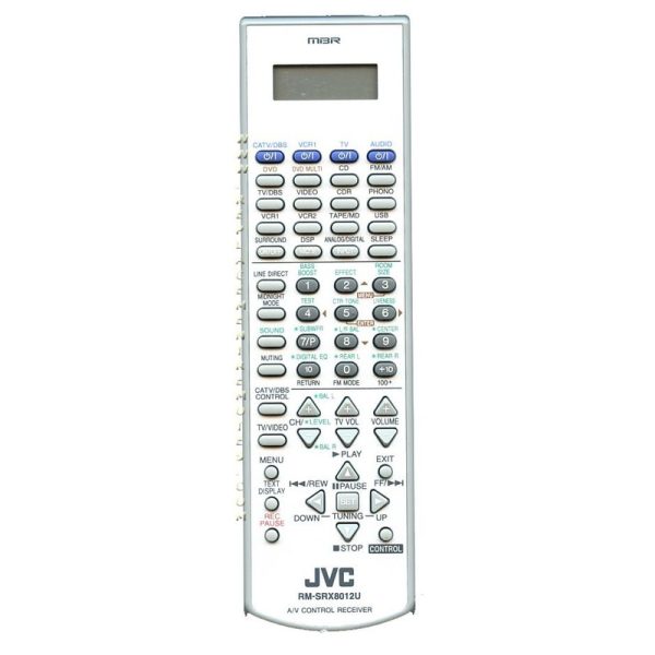 JVC RMSRX8012U Receiver Remote Control