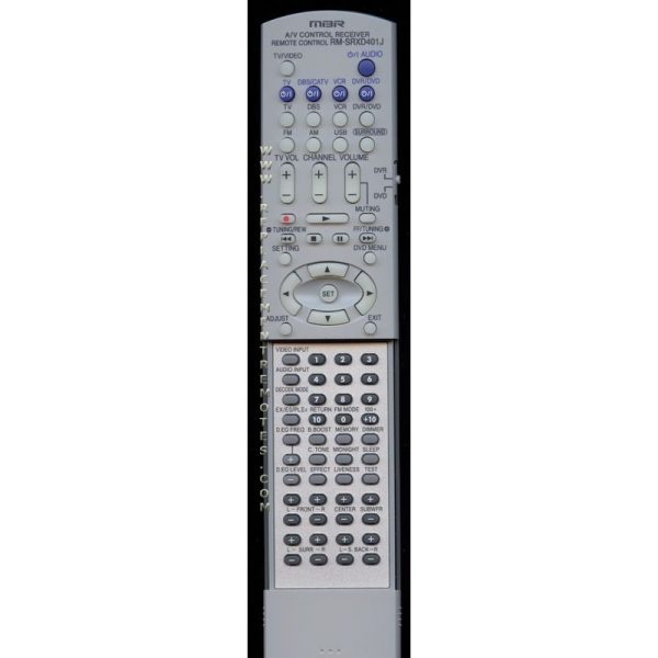 JVC RMSRXD401J Receiver Remote Control