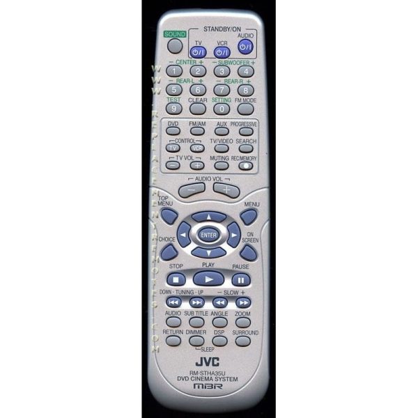 JVC RMSTHA35J Home Theater Remote Control