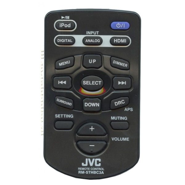 JVC RMSTHBC3A Sound Bar Remote Control
