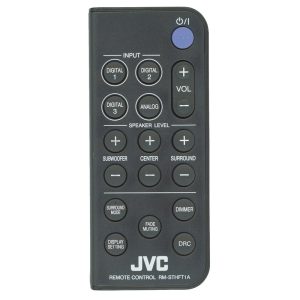 JVC RMSTHFT1A Home Theater Remote Control