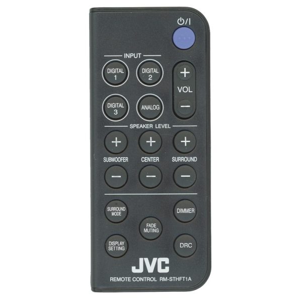 JVC RMSTHFT1A Home Theater Remote Control