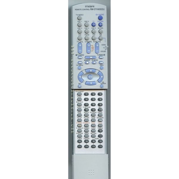 JVC RMSTHM303R Receiver Remote Control