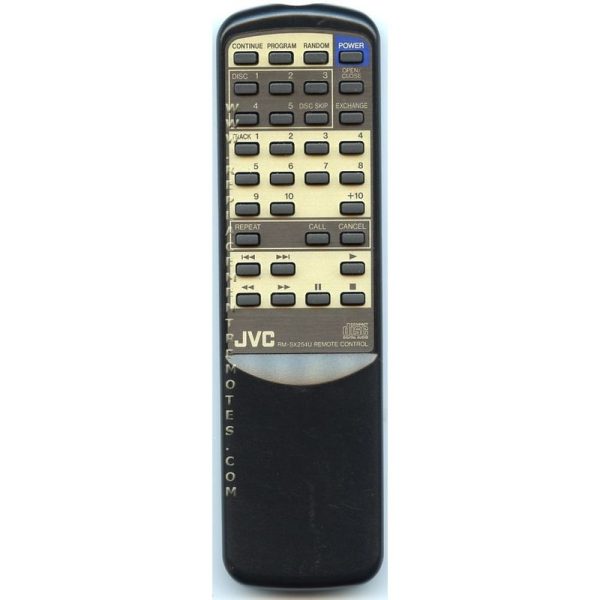 JVC RMSX254U CD Remote Control