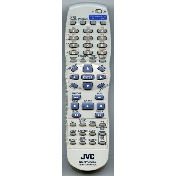 JVC RMSXV067A DVD Remote Control