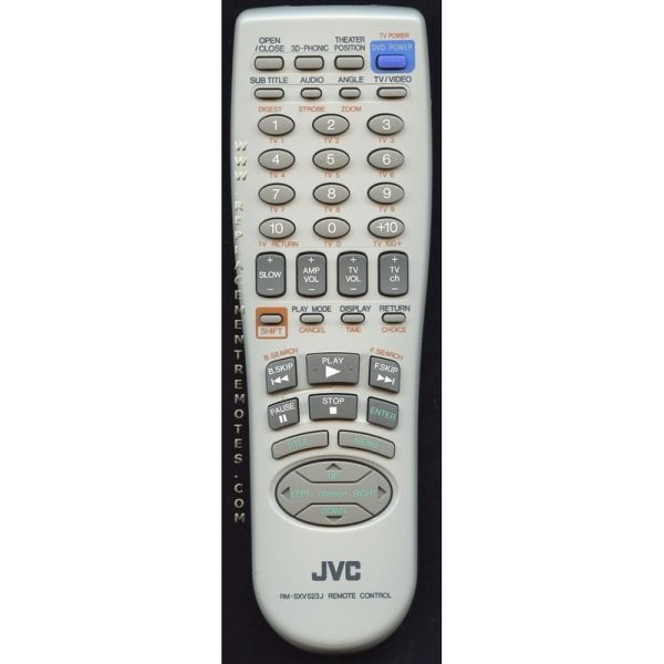 JVC RMSXV523J DVD Remote Control