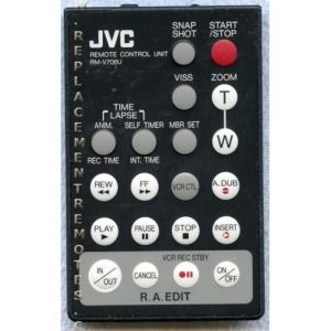 JVC RMV706U Receiver Remote Control