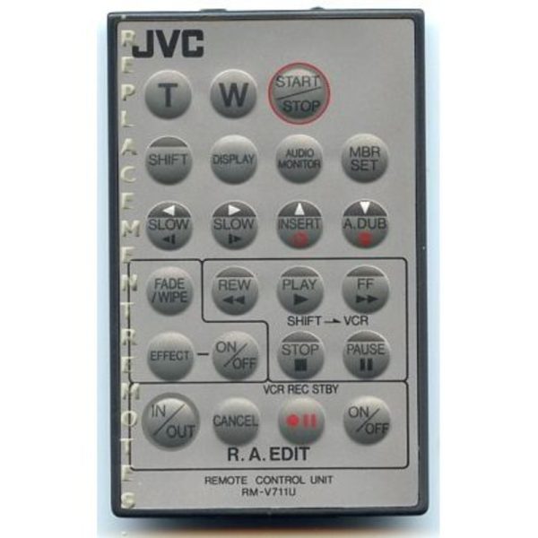 JVC RMV711U Video Camera Remote Control