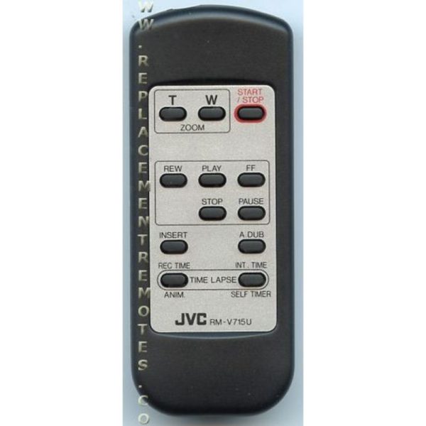 JVC RMV715U Video Camera Remote Control