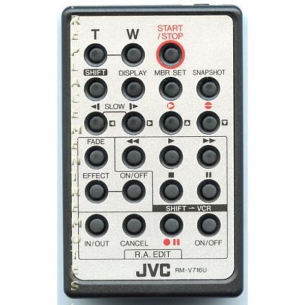 JVC RMV716U Video Camera Remote Control