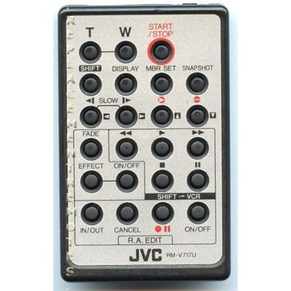 JVC RMV717U Video Camera Remote Control