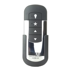 K6266/99198 / K626602000 4-Speed Chrome for Hunter and Casablanca Ceiling Fan Remote Control