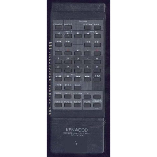 Kenwood RC5030 Receiver Remote Control