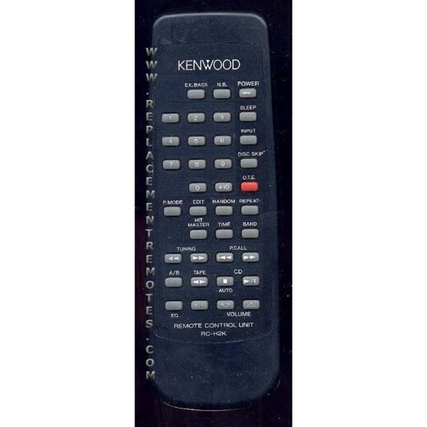 Kenwood RCH2K Receiver Remote Control