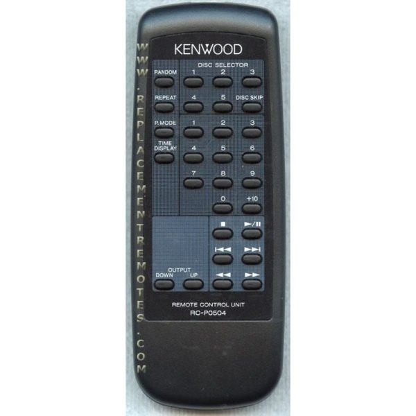 Kenwood RCP0504 Receiver Remote Control