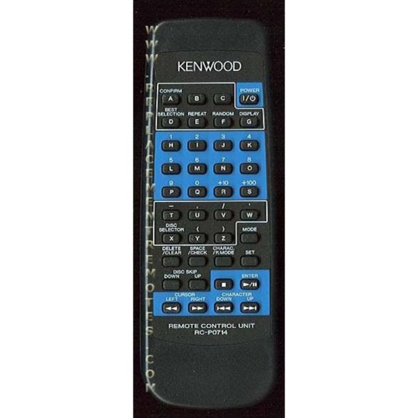 Kenwood RCP0714 Receiver Remote Control