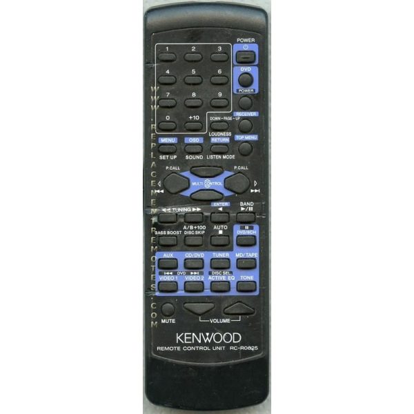 Kenwood RCR0625 Receiver Remote Control