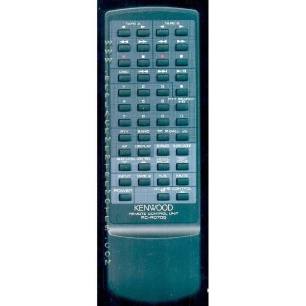 Kenwood RCR0705 Receiver Remote Control