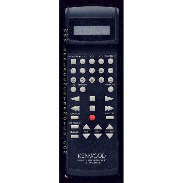 Kenwood RCR0802 Receiver Remote Control