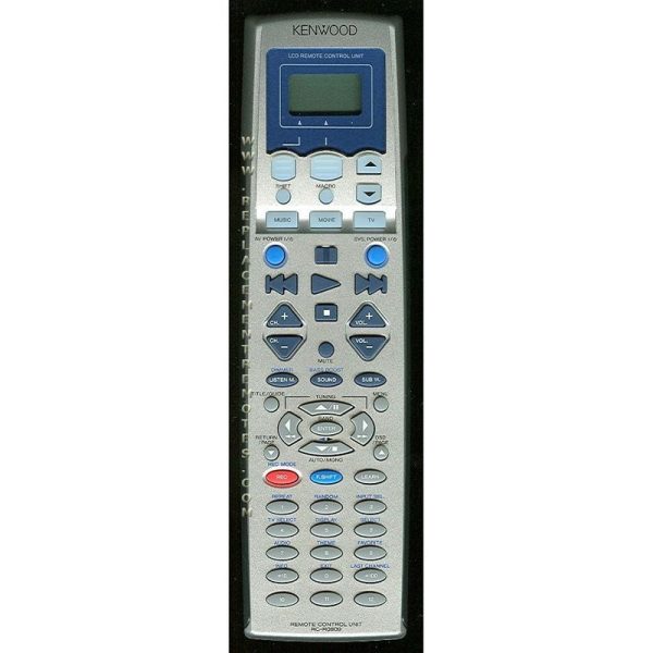 Kenwood RCR0809 Receiver Remote Control
