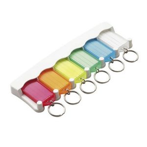 Key Tag Rack Blister – 6 Tags by Lucky Line