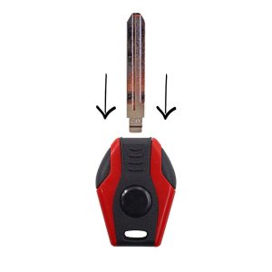 KeyDiy KD Blank Key Blade MFK Transponder Head Red