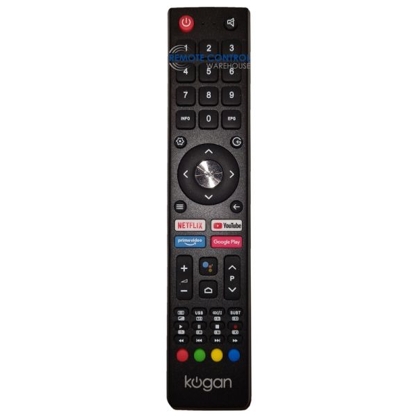 Kogan Android Smart TV Original Remote Control RCKGNTVT006 Genuine