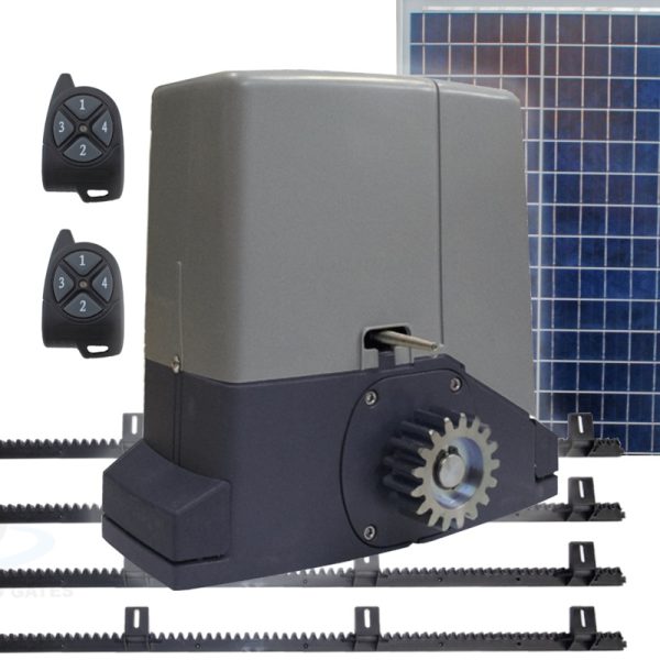 Letron SL3000S DIY Sliding Gate Motor Kit – Solar Powered