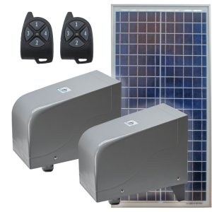 Letron SW850S DIY Double Swing Gate Motor Kit – Solar Powered