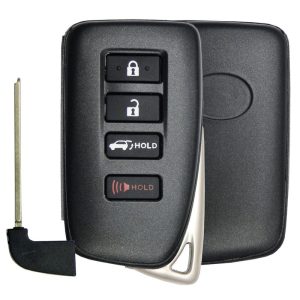 Lexus Smart Remote Replacement Shell with Emergency Key by Car & Truck Remotes