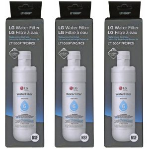 LG 3-pack LT1000P Replacement Water Filters – ADQ75795105