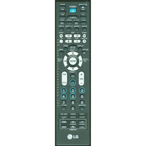 LG AKB32474401 Home Theater Remote Control