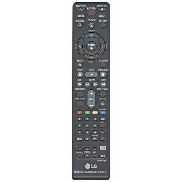 LG AKB73775801 Home Theater Remote Control