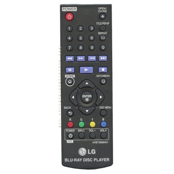 LG AKB73896401 Blu-ray Remote Control – AKB73896401