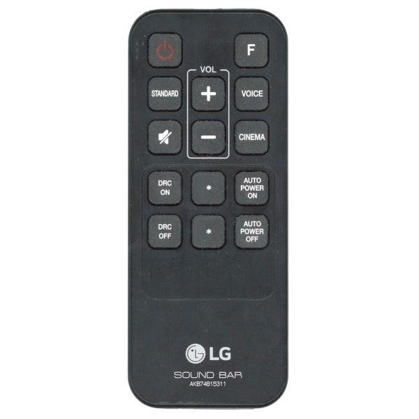 LG AKB74815311 Sound Bar Remote Control