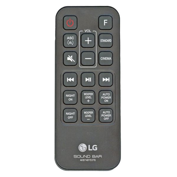 LG AKB74815376 Sound Bar Remote Control – AKB74815376
