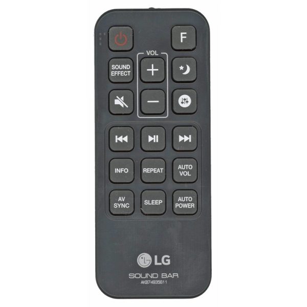 LG AKB74935611 Sound Bar Remote Control