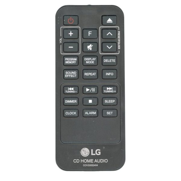 LG COV33552404 CD Remote Control