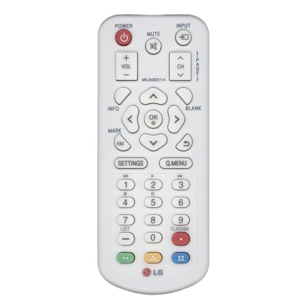LG MKJ50025114 Projector Remote Control