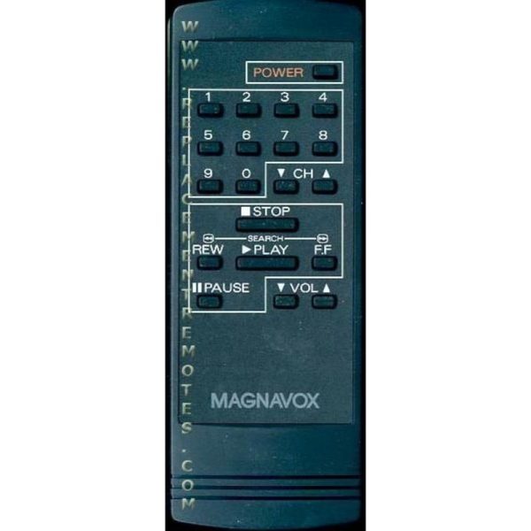 Magnavox 483521837074 VCR Remote Control