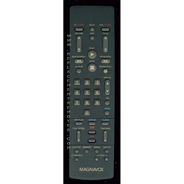 Magnavox 483521837114 VCR Remote Control